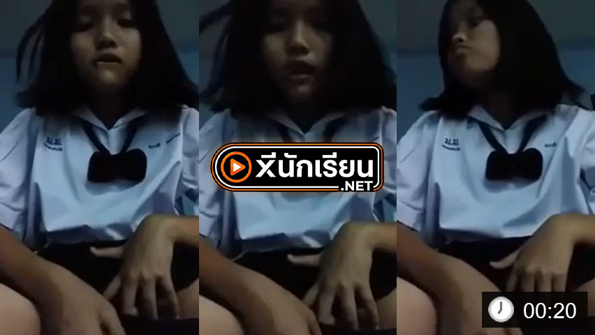 นักเรียนม.ต้นหัดติ้วหีครั้งแรก ใช้ปากกาแทงหีอย่างมันส์ น้ำเงี่ยนไหล่เยิ้ม